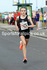 Girls under-15s 2021 Northern 6 and 4 Stage and Young Athletes Road Relays, Redcar. Photo: David T. Hewitson/Sports for All Pics
